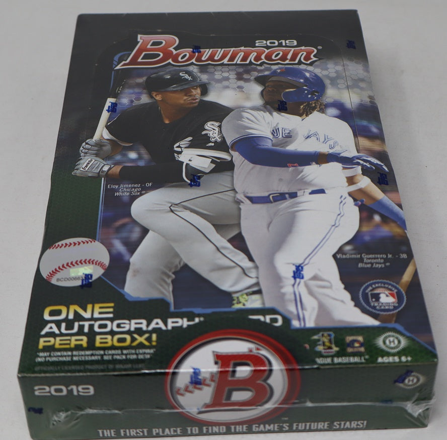 2019 Bowman Baseball Box (Hobby) (24/10)