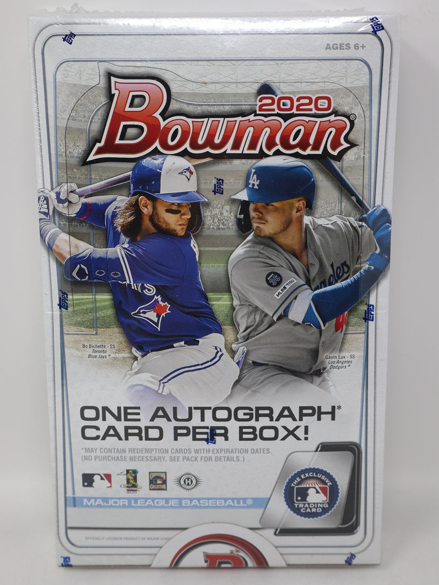 2020 Bowman Baseball Box (Hobby) (24/10)