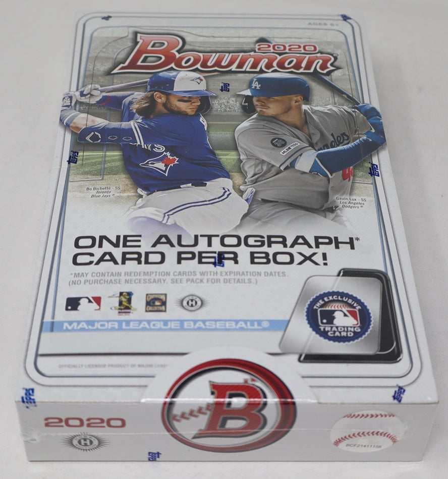 2020 Bowman Baseball Box (Hobby) (24/10)