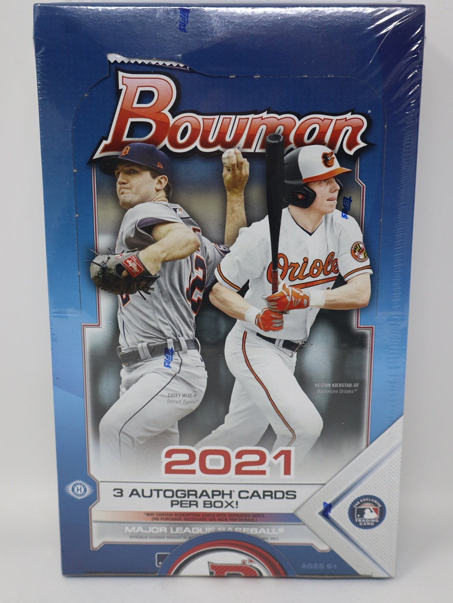 2021 Bowman Baseball Jumbo Box (Hobby) (12/32)