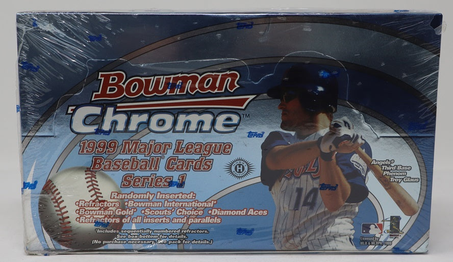 1999 Bowman Chrome Baseball Series 1 Box (Hobby) (24/4)