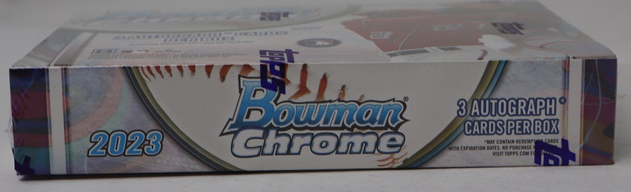 2023 Bowman Chrome Baseball Box (HTA) (3 Autos)