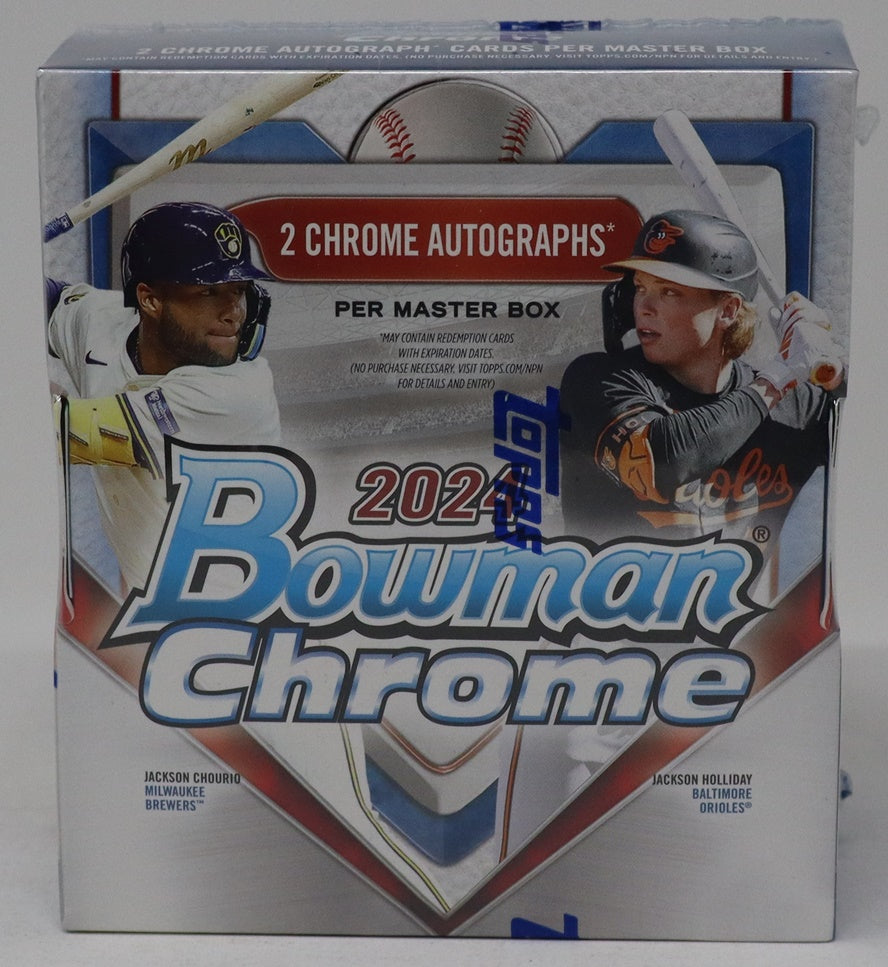 2024 Bowman Chrome Baseball Box (Hobby) (2/6/5)
