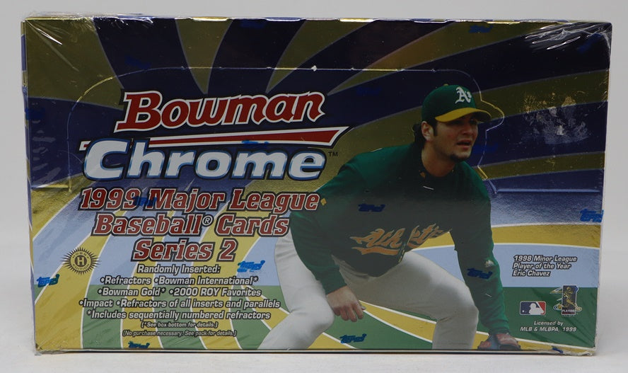 1999 Bowman Chrome Baseball Series 2 Box (Hobby) (24/4)