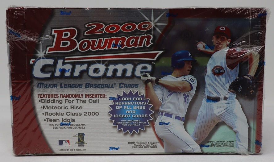2000 Bowman Chrome Baseball Box (Hobby) (24/4)