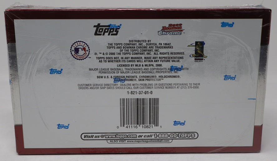 2000 Bowman Chrome Baseball Box (Hobby) (24/4)