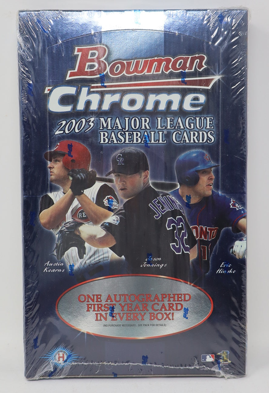 2003 Bowman Chrome Baseball Box (Hobby) (18/4)