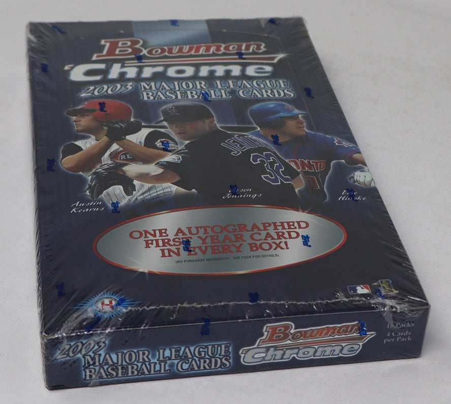 2003 Bowman Chrome Baseball Box (Hobby) (18/4)