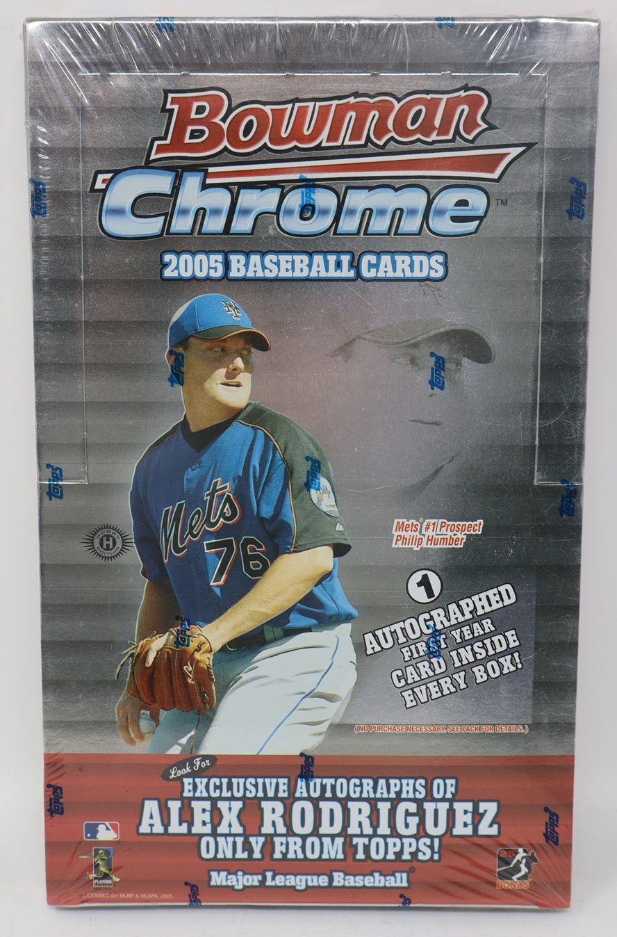 2005 Bowman Chrome Baseball Box (Hobby) (18/4)