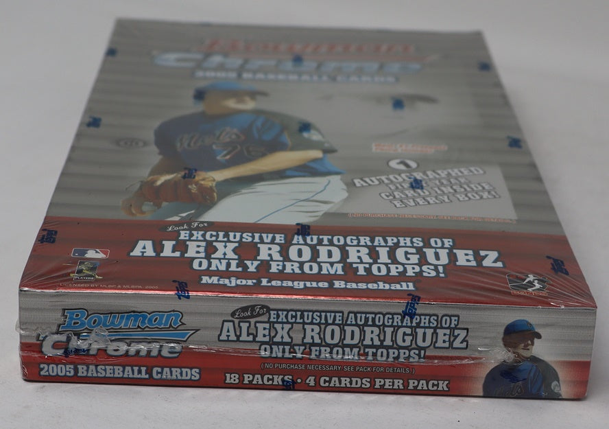 2005 Bowman Chrome Baseball Box (Hobby) (18/4)
