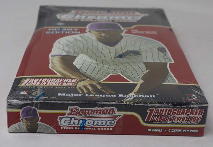 2006 Bowman Chrome Baseball Box (Hobby) (18/4)
