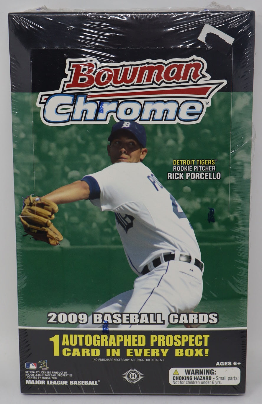 2009 Bowman Chrome Baseball Box (Hobby) (18/4)