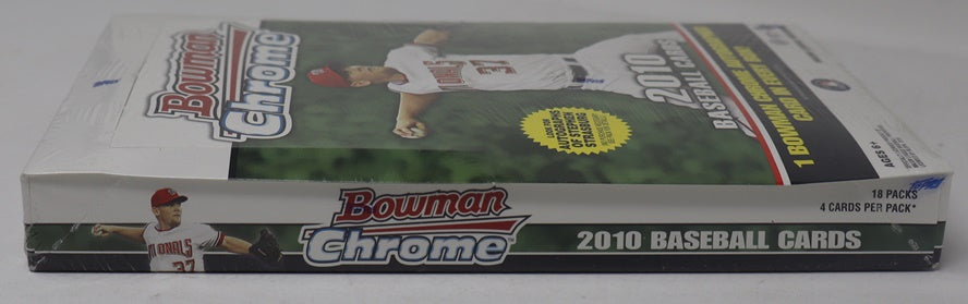 2010 Bowman Chrome Baseball Box (Hobby) (18/4)