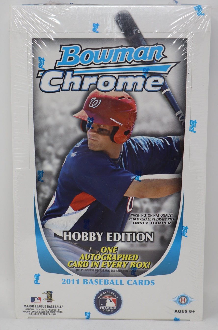 2011 Bowman Chrome Baseball Box (Hobby) (18/4)