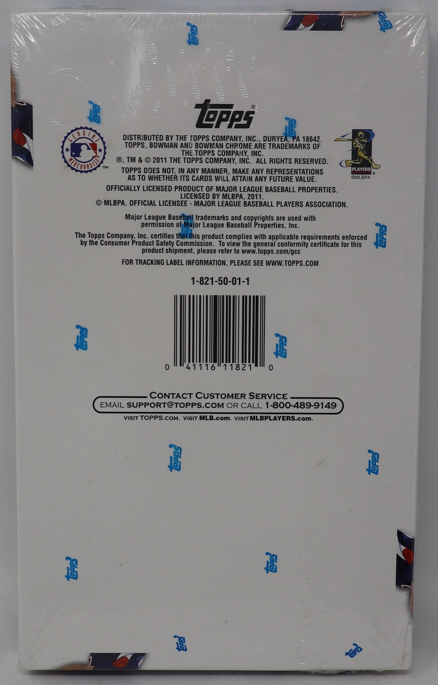 2011 Bowman Chrome Baseball Box (Hobby) (18/4)