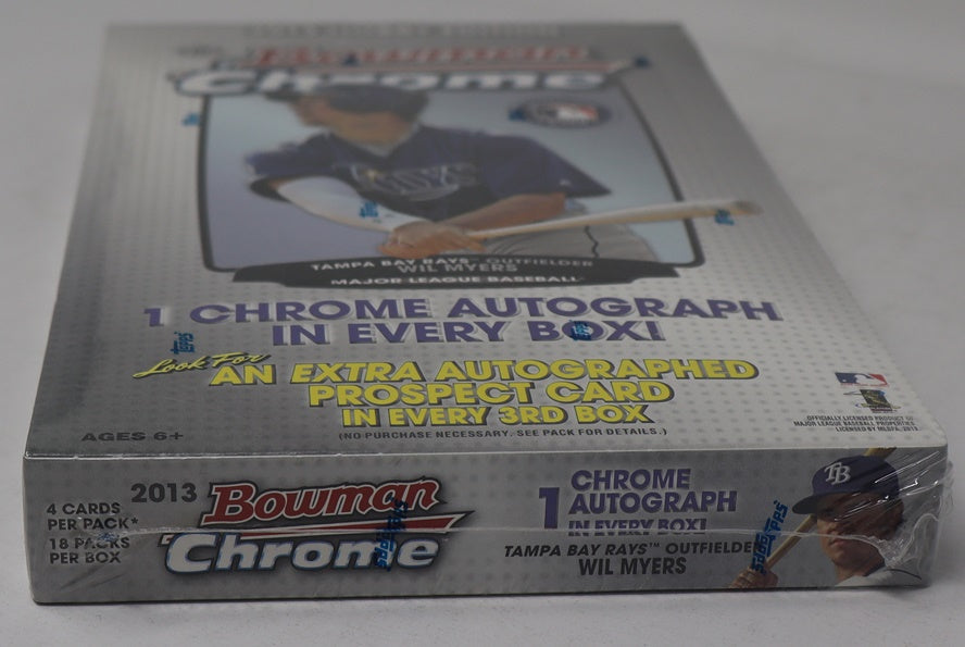 2013 Bowman Chrome Baseball Box (Hobby) (18/4)