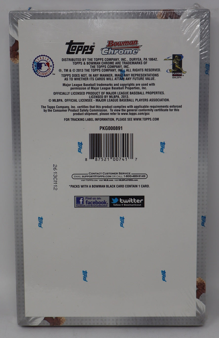 2013 Bowman Chrome Baseball Box (Hobby) (18/4)