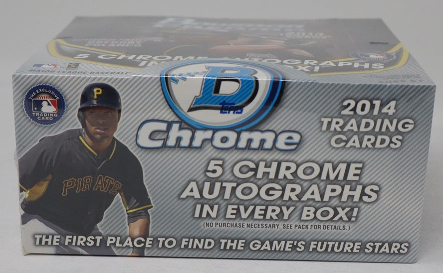 2014 Bowman Chrome Baseball Jumbo Box (Hobby) (12/13)