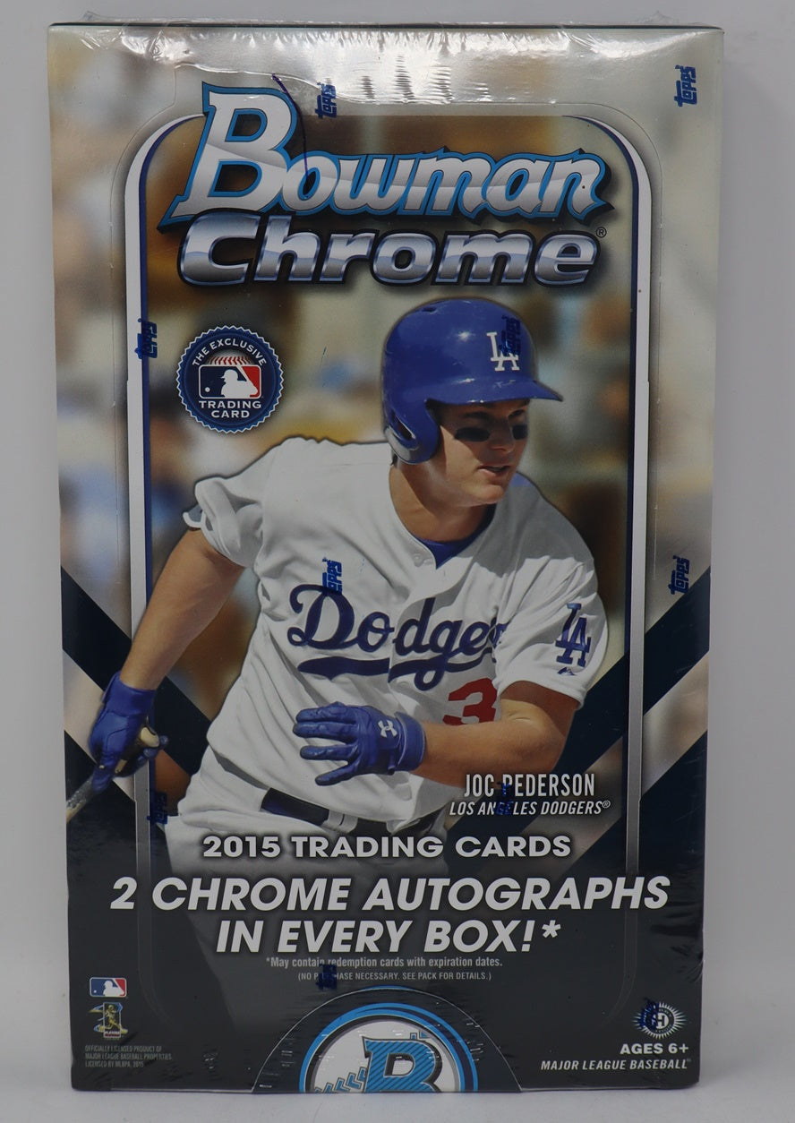 2015 Bowman Chrome Baseball Box (Hobby) (18/4)