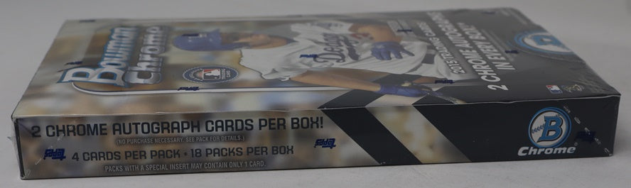 2015 Bowman Chrome Baseball Box (Hobby) (18/4)