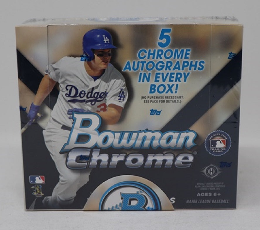 2015 Bowman Chrome Baseball Jumbo Box (Hobby) (12/13)