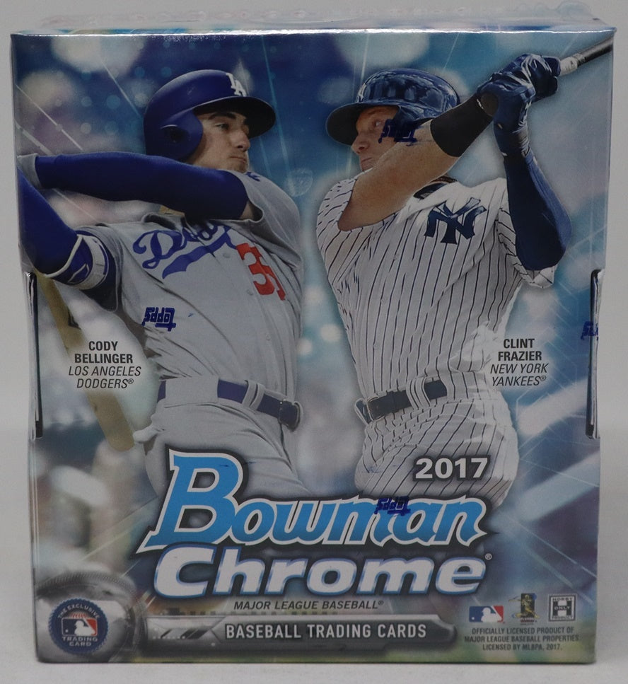 2017 Bowman Chrome Baseball Box (Hobby) (2/6/5)