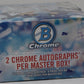 2017 Bowman Chrome Baseball Box (Hobby) (2/6/5)