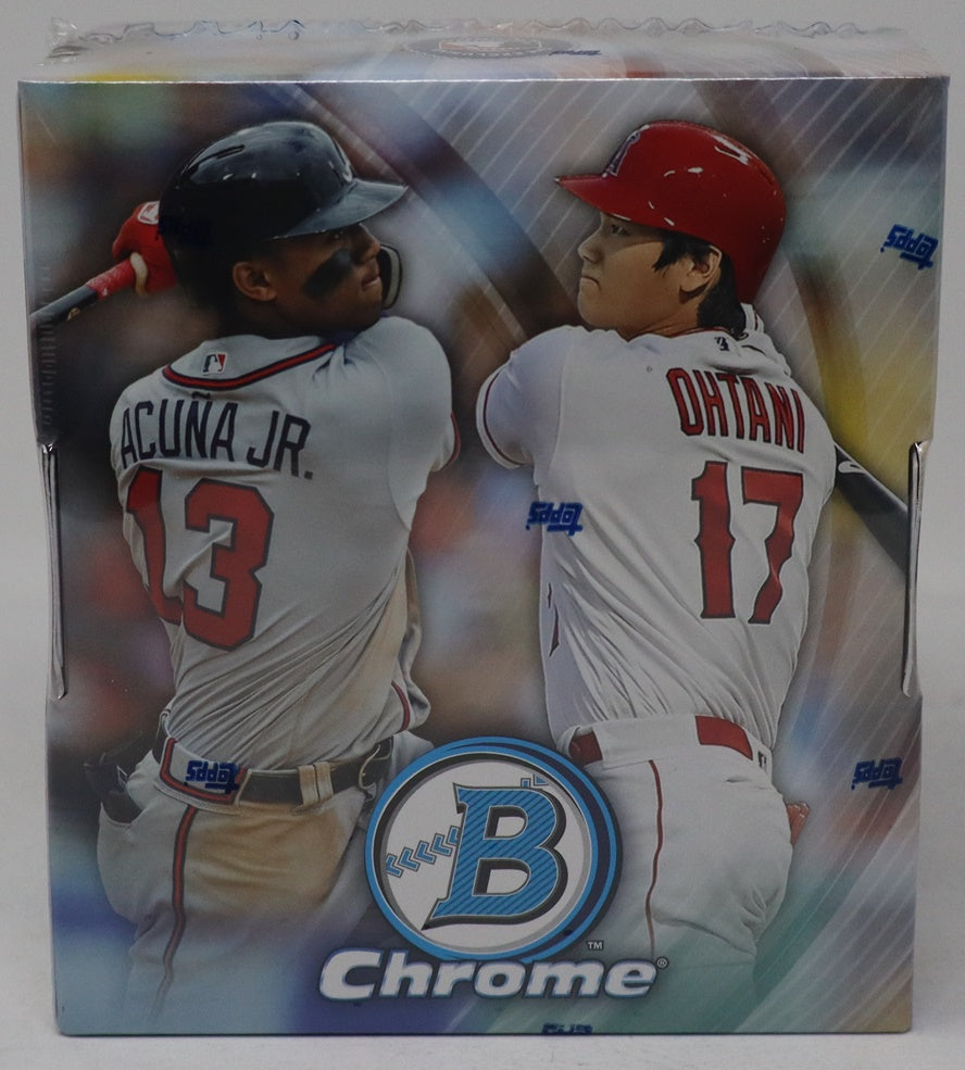 2018 Bowman Chrome Baseball Box (Hobby) (2/6/5)