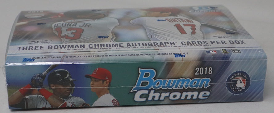 2018 Bowman Chrome Baseball Box (HTA) (3 Autos)