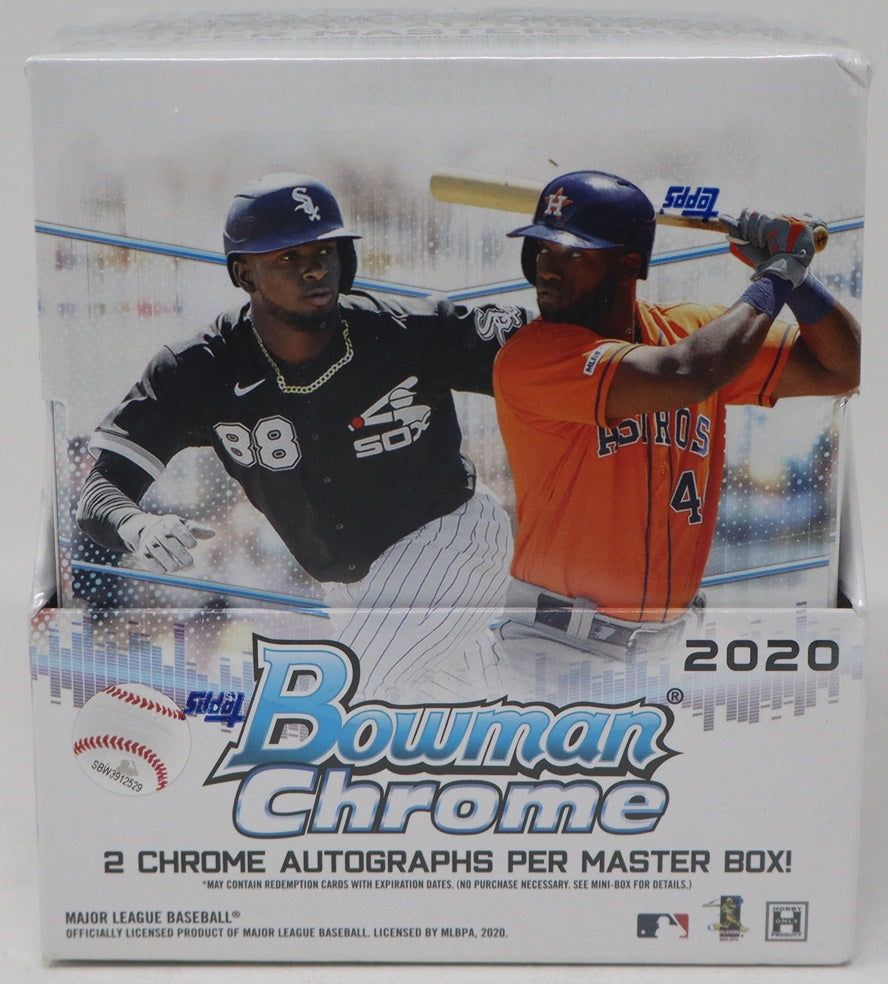 2020 Bowman Chrome Baseball Box (Hobby) (2/6/5)