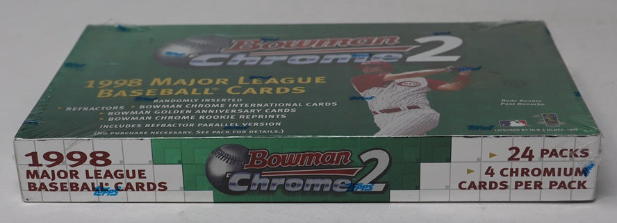 1998 Bowman Chrome Baseball Series 2 Box (Hobby) (24/4)