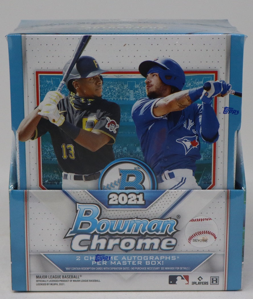 2021 Bowman Chrome Baseball Box (Hobby) (2/6/5)