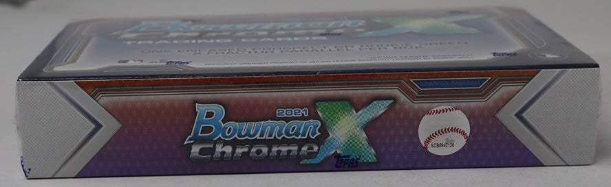2021 Bowman Chrome X Baseball Box (Hobby)