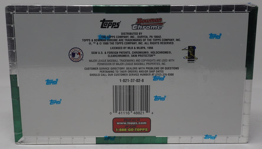 1998 Bowman Chrome Baseball Series 2 Box (Hobby) (24/4)