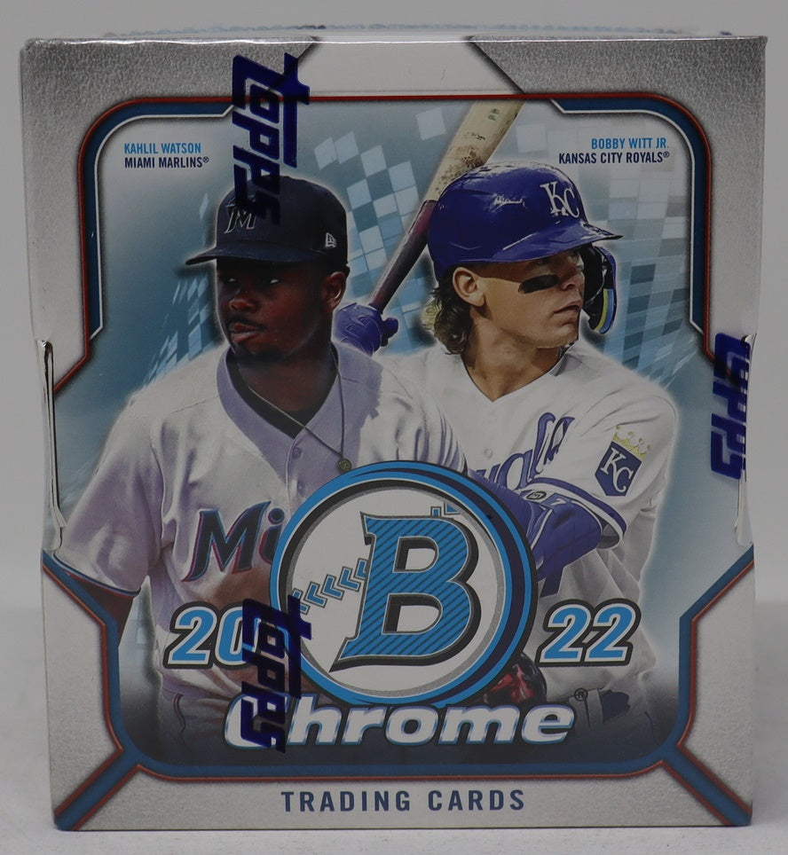 2022 Bowman Chrome Baseball Box (Hobby) (2/6/5)