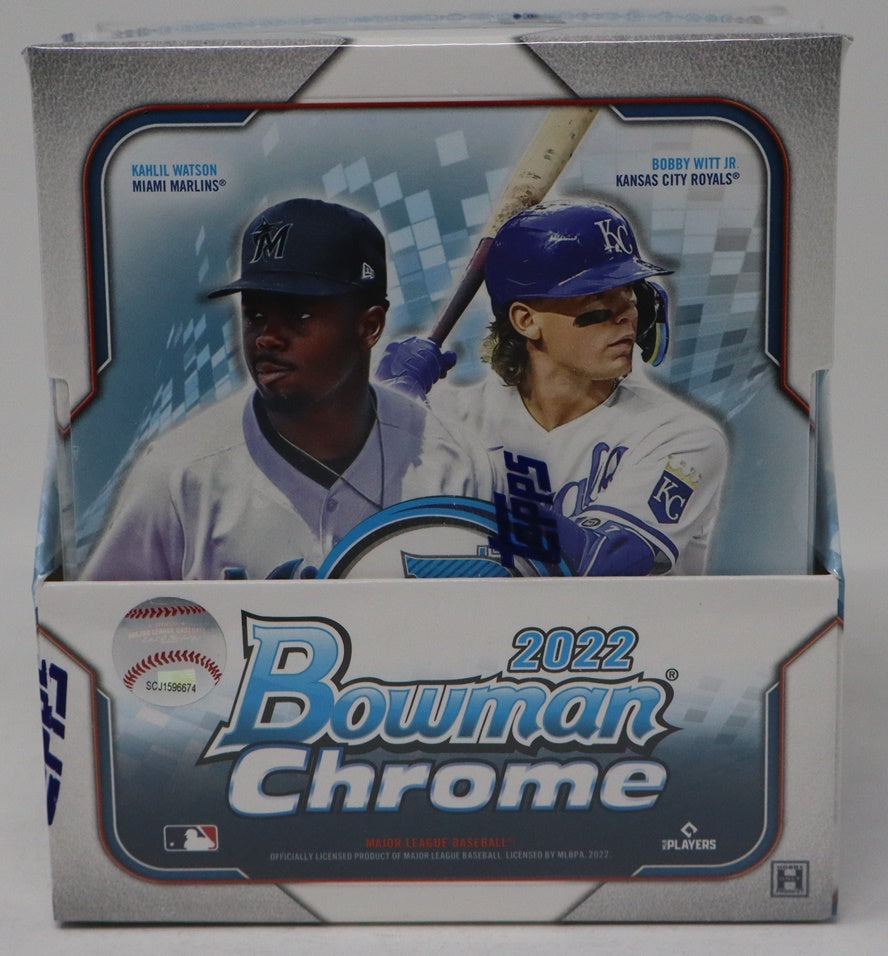 2022 Bowman Chrome Baseball Box (Hobby) (2/6/5)