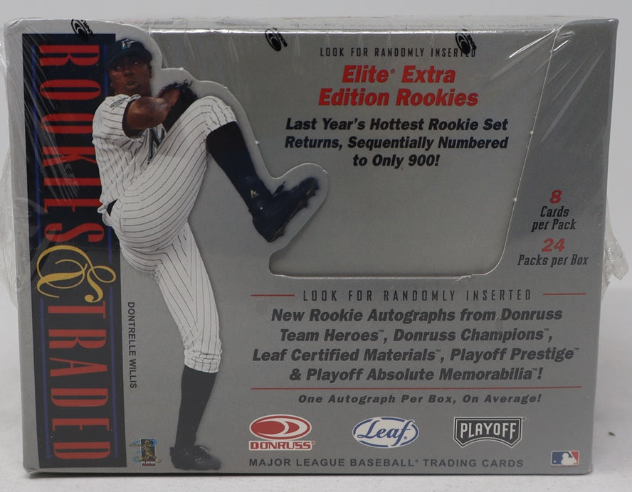 2003 Donruss DLP Rookies & Traded Baseball Box (Hobby)