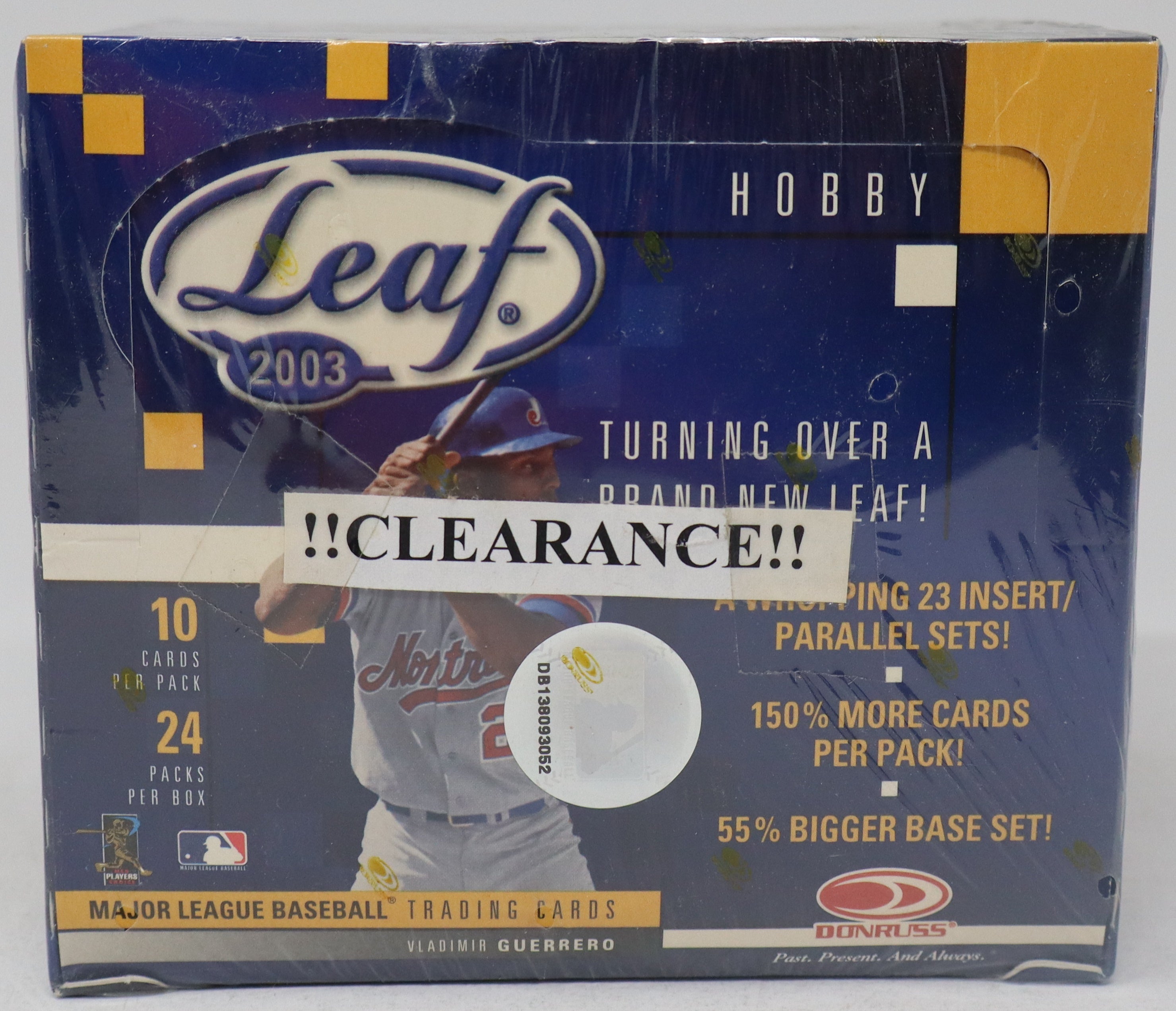 2003 Leaf Baseball Box (Hobby)