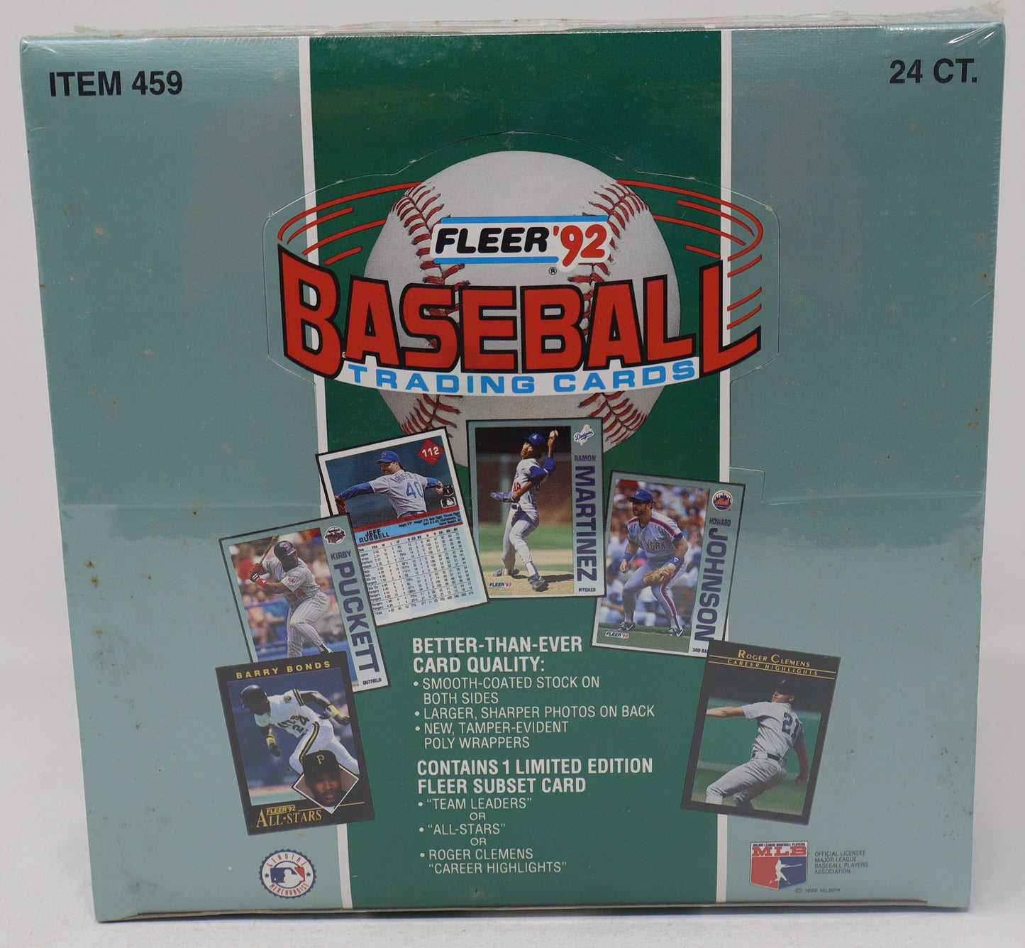 1992 Fleer Baseball Cello Box (24/31)
