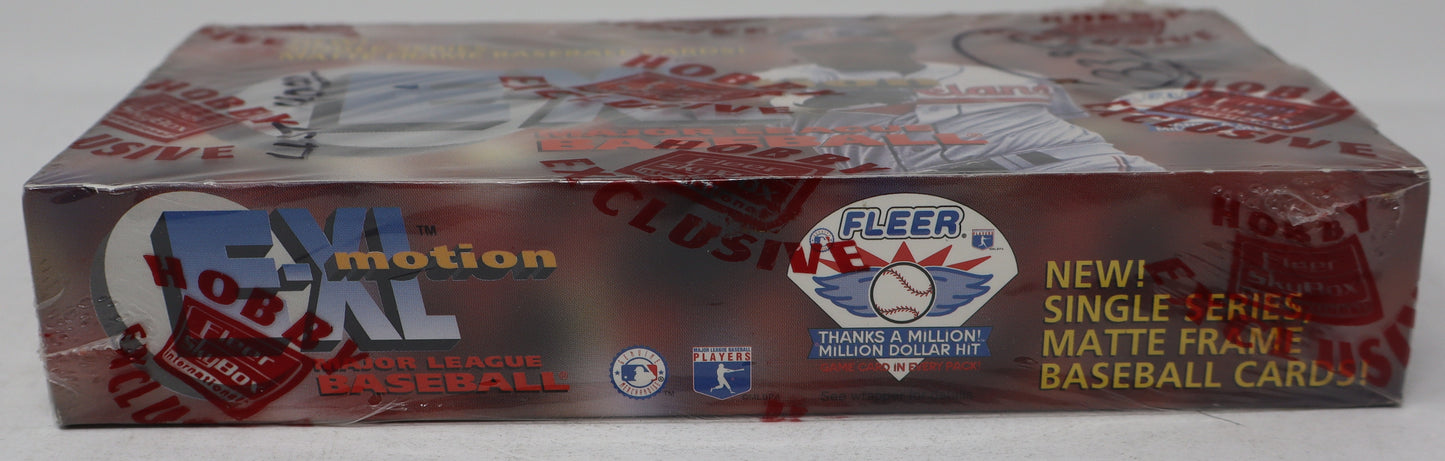 1996 Fleer Emotion E-XL Baseball Box (Hobby)