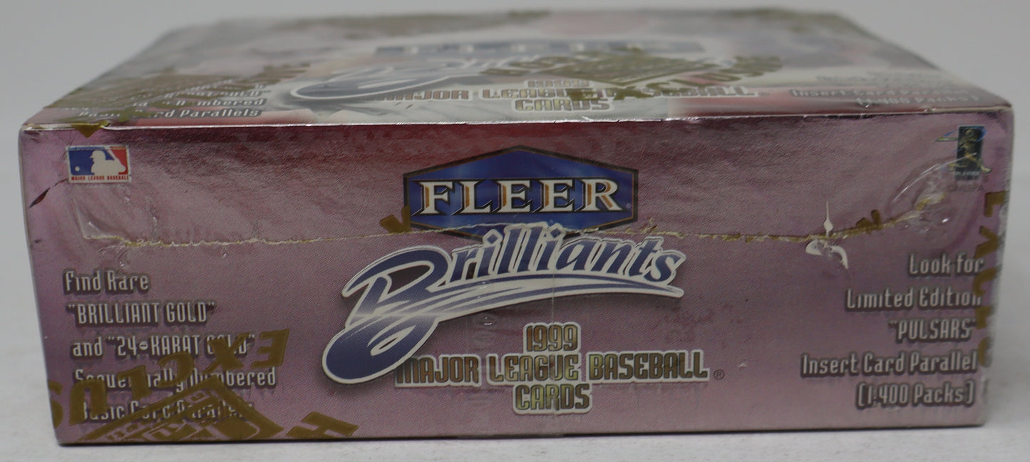 1999 Fleer Brilliants Baseball Box (Hobby) (24/5)