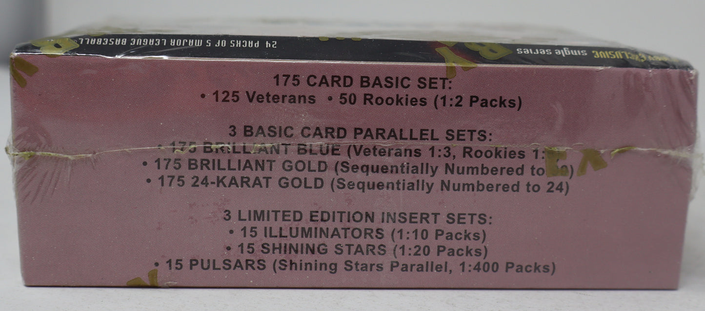 1999 Fleer Brilliants Baseball Box (Hobby) (24/5)