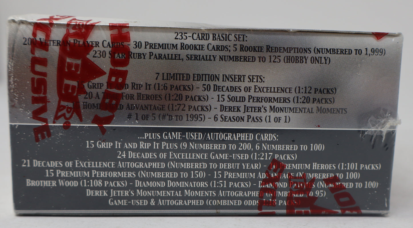 2001 Fleer Premium Baseball Box (Hobby) (24/8)