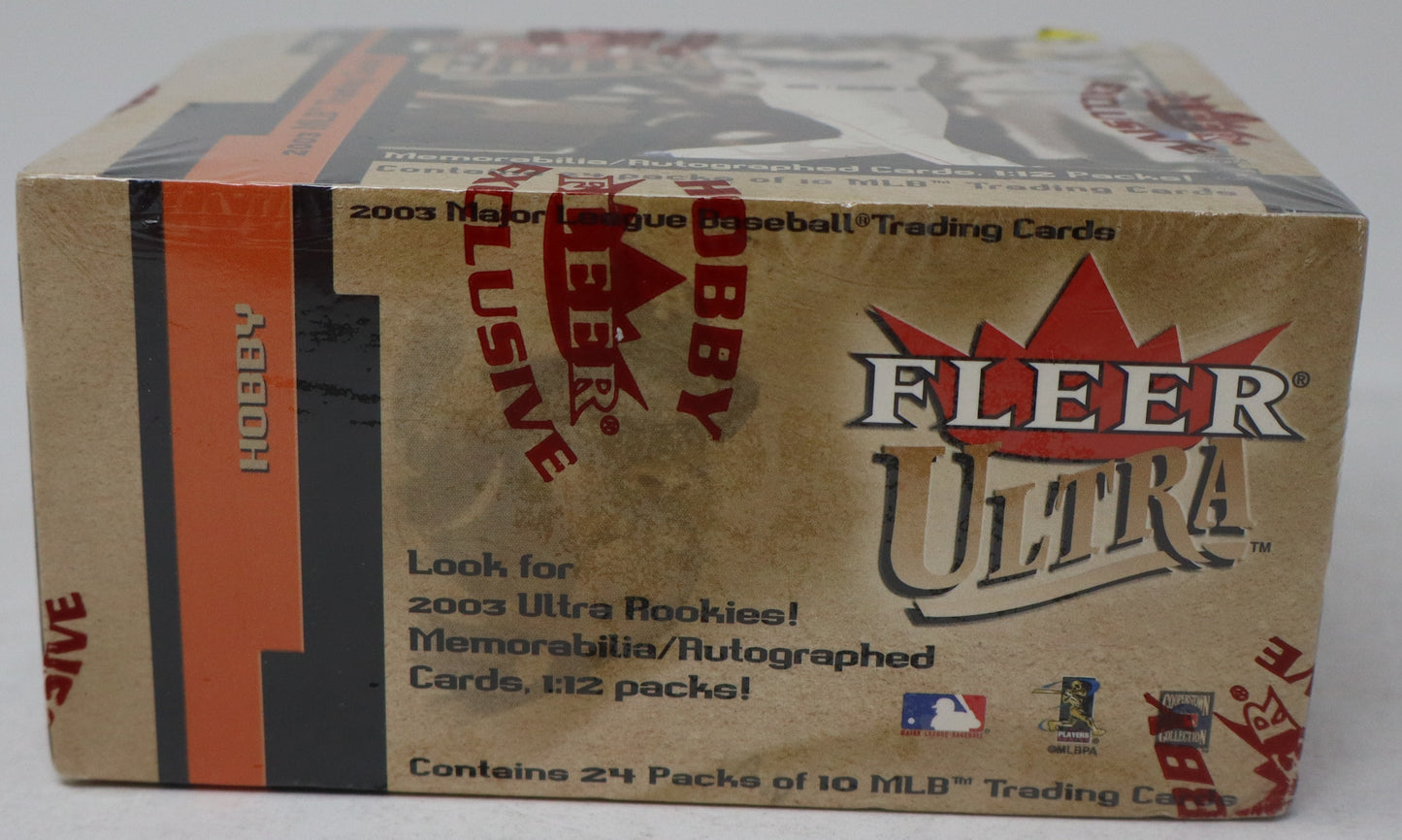 2003 Fleer Ultra Baseball Box (Hobby)