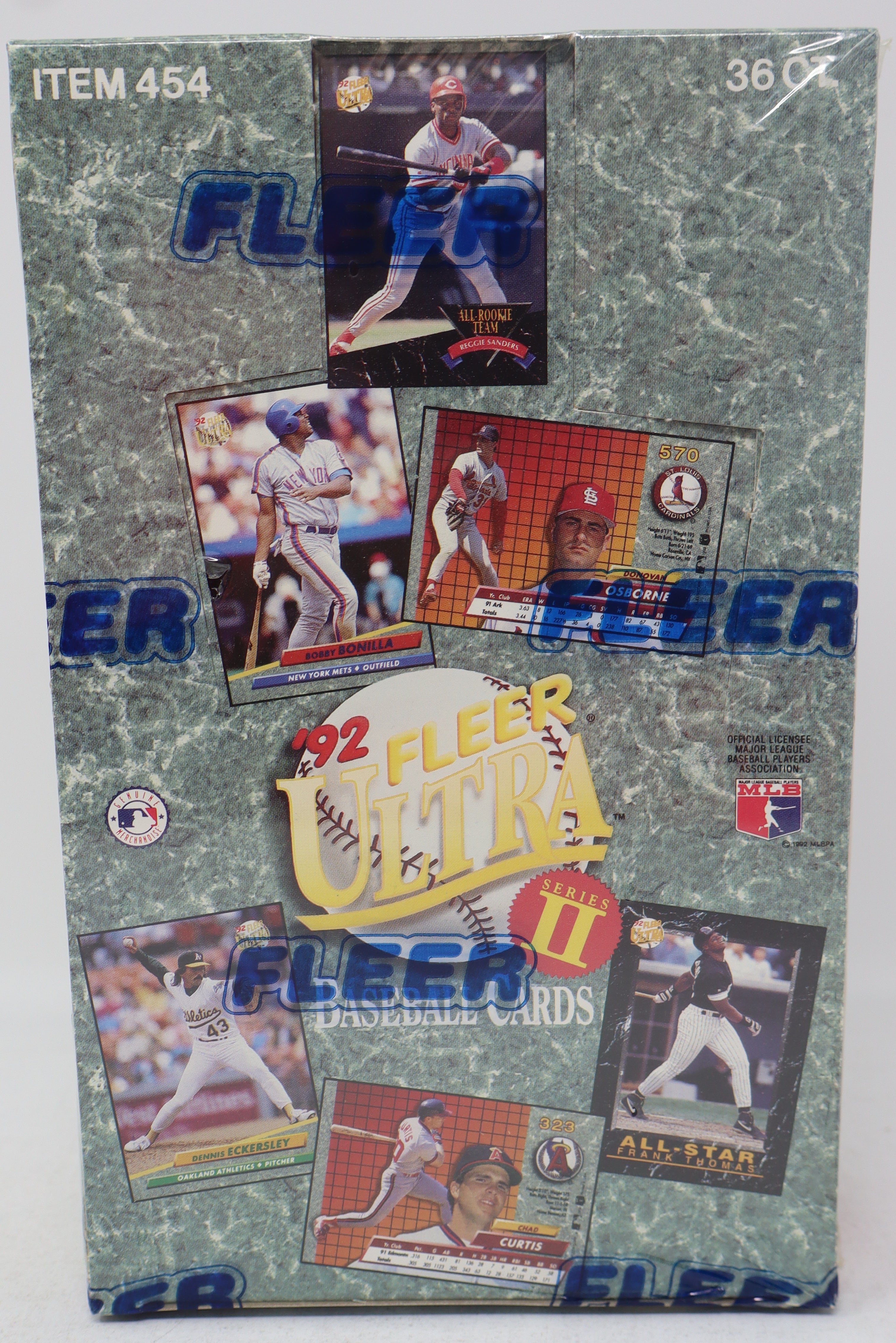 1992 Fleer Ultra Baseball Series 2 Box