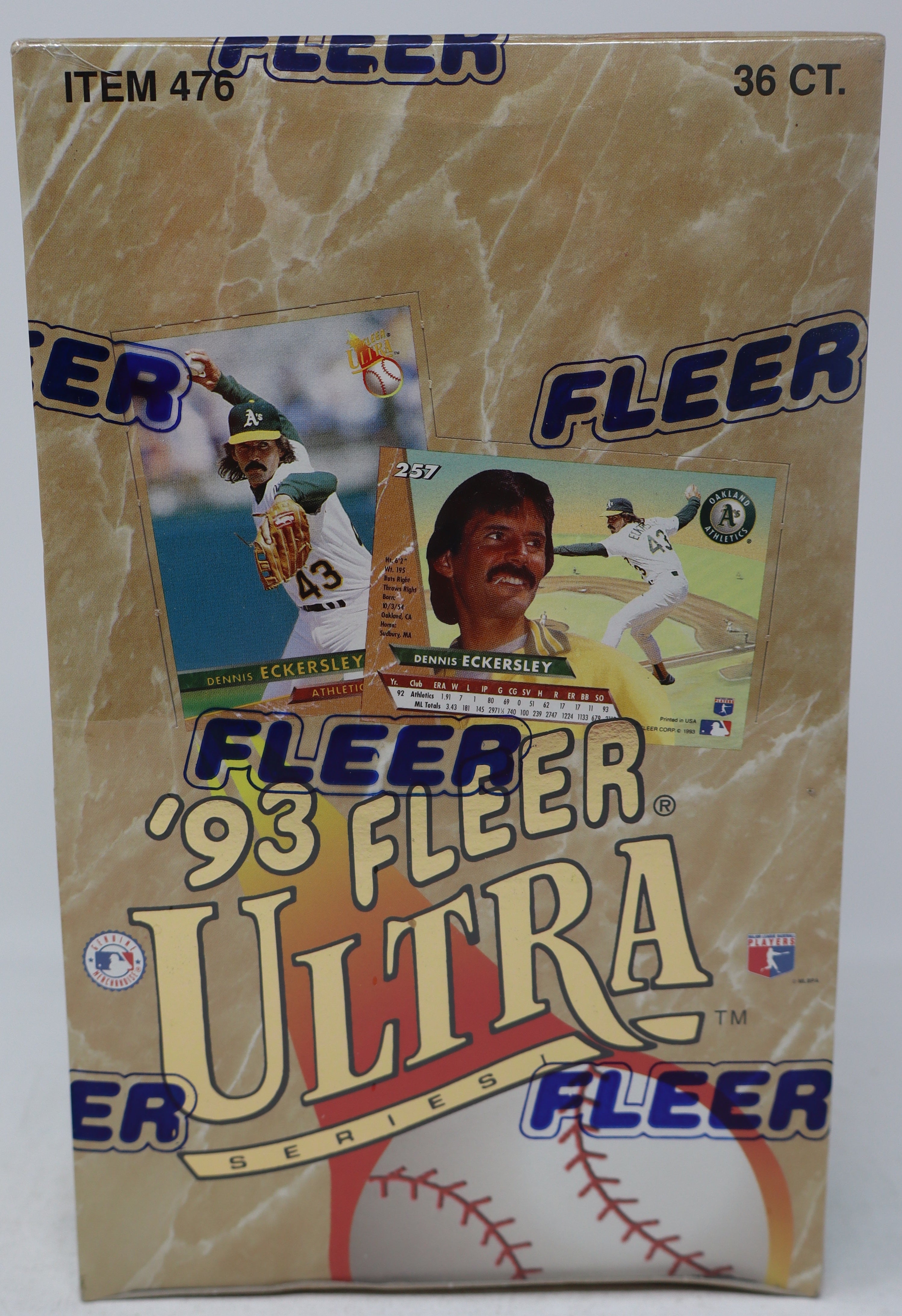 1993 Fleer Ultra Baseball Series 1 Box