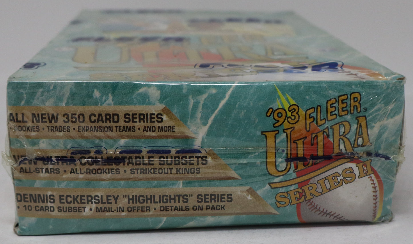 1993 Fleer Ultra Baseball Series 2 Box (36/14)