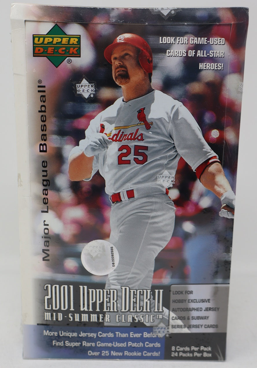 2001 Upper Deck Baseball Series 2 Box (Hobby)