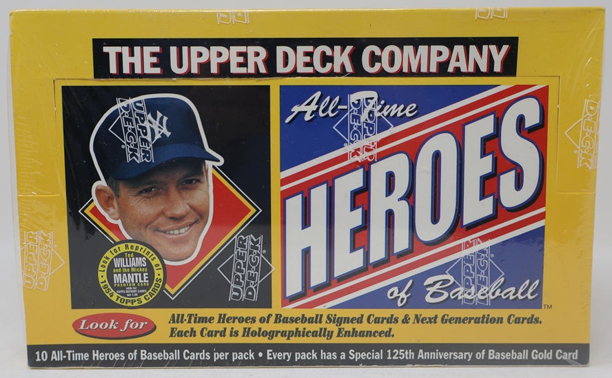 1994 Upper Deck All Time Heroes Of Baseball Box (Hobby)