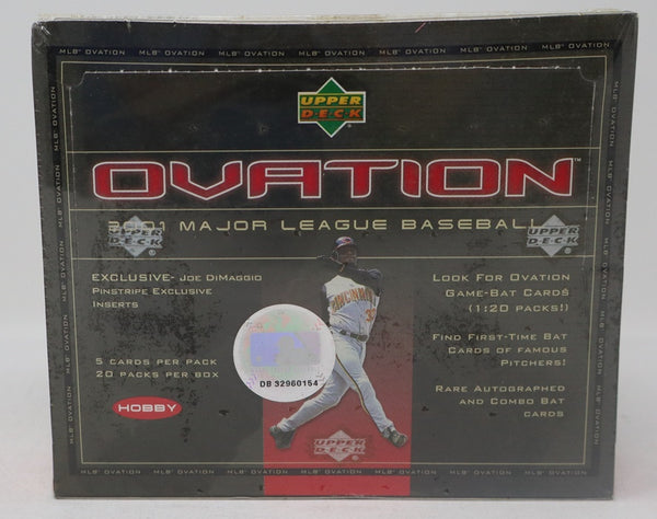 2001 Upper Deck Ovation Baseball Box (Hobby) – Baseball Card Exchange